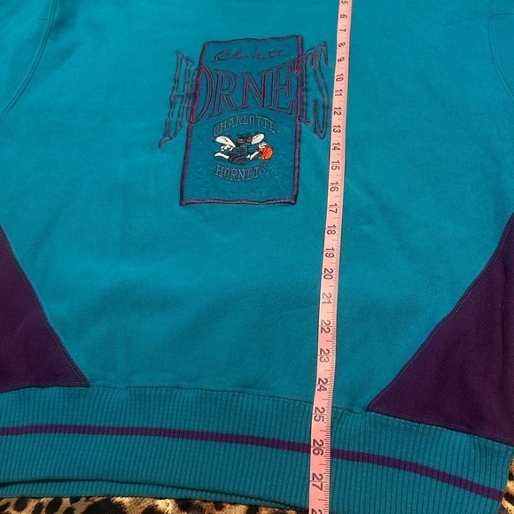 Vintage 90s Charlotte Hornets The Game Crewneck Sweatshirt - Picture 5 of 7